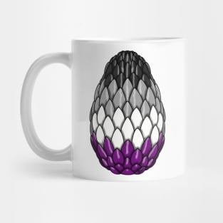 Asexual Pride Dragon Egg Mug